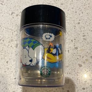 Starbucks Kid’s Plastic Double Wall Travel Cup Mug, 1998